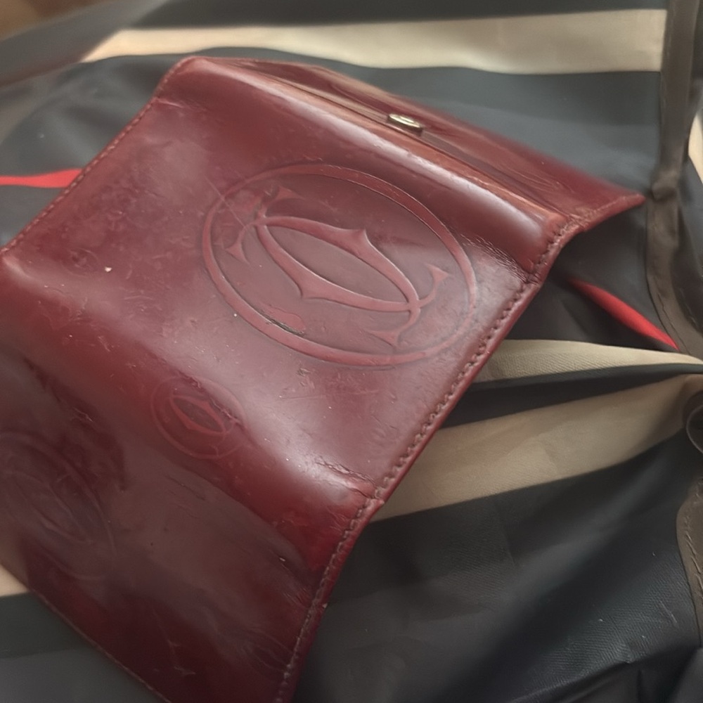 Cartier Chic Red Leather Keycase - Picture 3 of 6